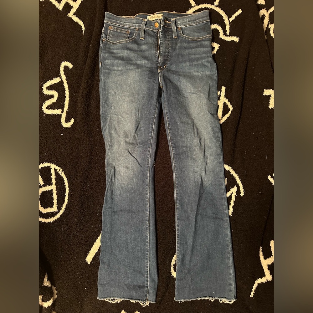 Madewell Cali Demi-Boot Jeans in Fletwood Wash